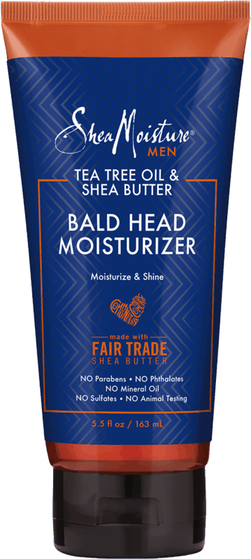 tea tree oil & shea butter bald head moisturizer