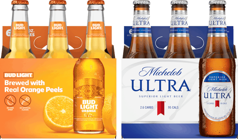 $5.00 for Bud Light Orange® or Michelob Ultra®. Offer available at multiple stores.