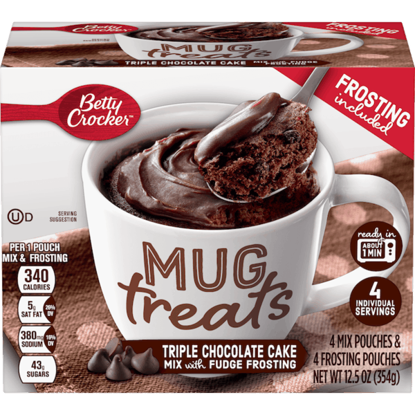 $0.75 for Betty Crocker™ Mug Treats. Offer available at multiple stores.