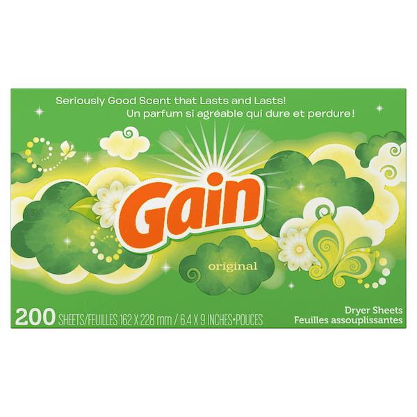 $1.00 for Gain® Dryer Sheets. Offer available at Walmart.