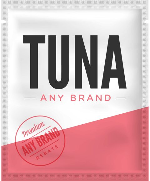 $0.25 for Any Brand Tuna. Offer available at multiple stores.
