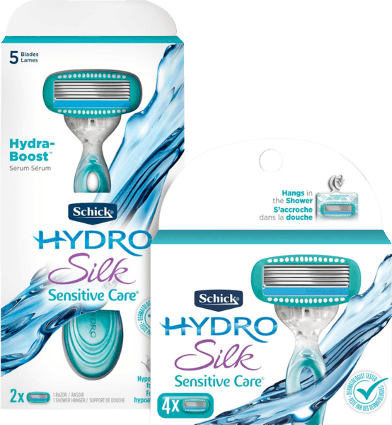 $10.00 for Schick® Hydro Silk® Razor & Blade Refills Combo. Offer available at Target.