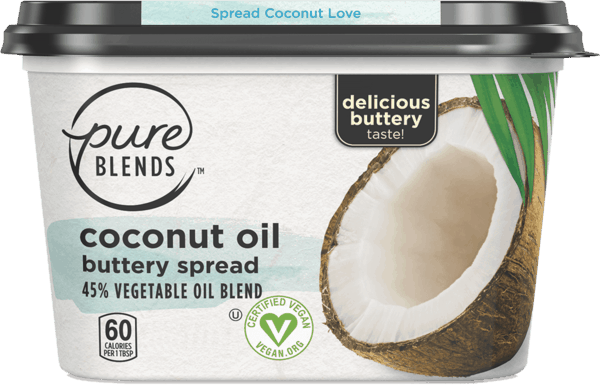 $1.50 for Pure Blends™ Coconut Oil Plant-Based Butter. Offer available at Walmart.