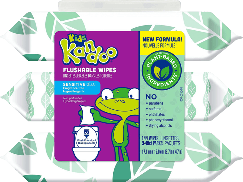 $1.00 for Kandoo Flushable Wipes. Offer available at Walmart, Walmart Pickup & Delivery.