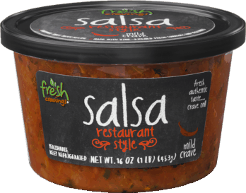 $1.25 for Fresh Cravings® Salsa and Pico de Gallo. Offer available at Walmart.