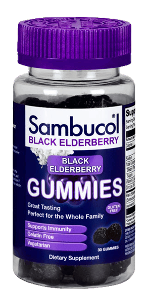 $3.00 for Sambucol® Black Elderberry Gummies. Offer available at multiple stores.