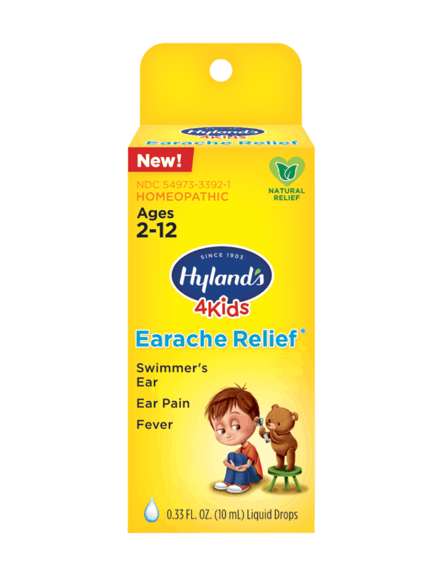 $2.00 for Hyland’s® 4 Kids Earache Relief Drops. Offer available at CVS Pharmacy, Rite Aid.