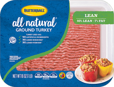 $0.40 for Butterball Ground Turkey. Offer available at multiple stores.