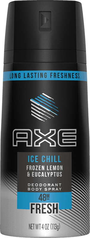 $1.00 for AXE Deodorant Body Spray. Offer available at multiple stores.