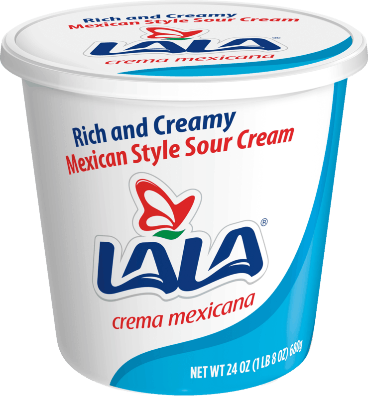 $1.00 for LALA Crema Mexicana. Offer available at Walmart, H-E-B.