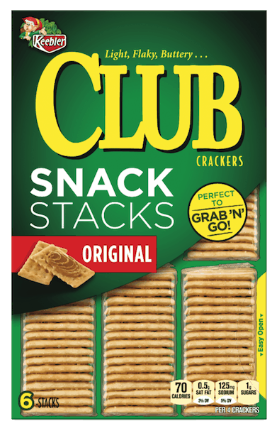 $0.25 for Keebler&reg; Club&reg; Crackers. Offer available at multiple stores.