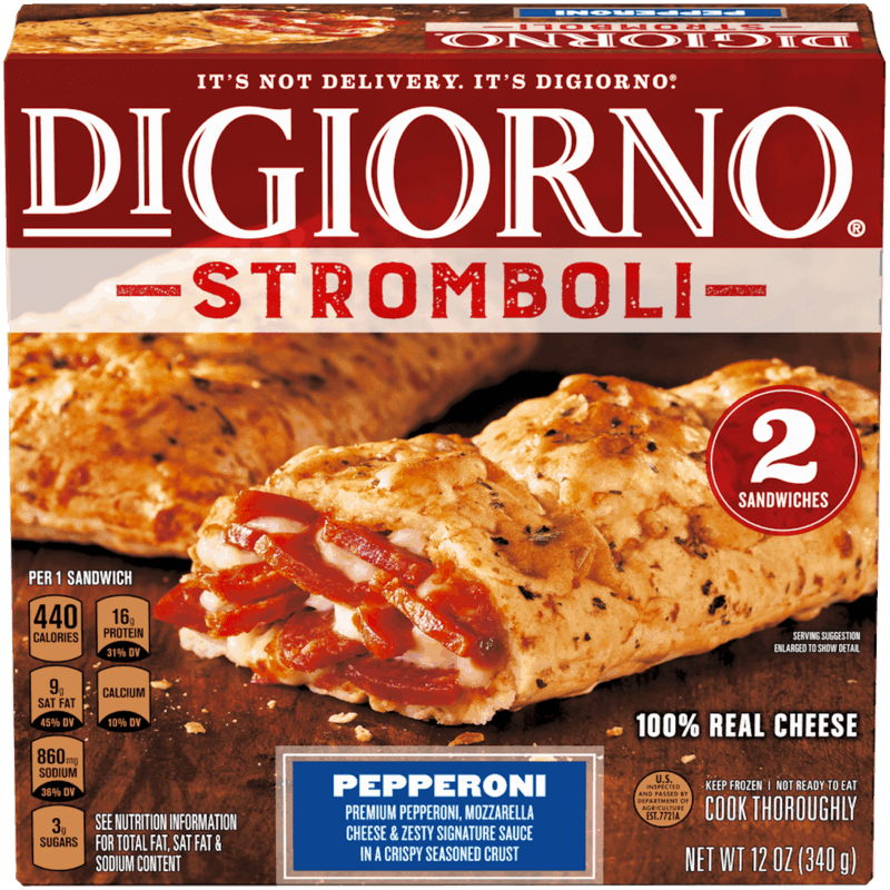 $1.00 for DiGiorno Stromboli. Offer available at Walmart, Hy-Vee.