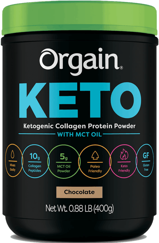 $5.00 for Orgain Keto Collagen Peptides Powder. Offer available at multiple stores.