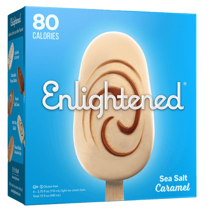 $1.00 for Enlightened® Ice Cream Bars. Offer available at multiple stores.