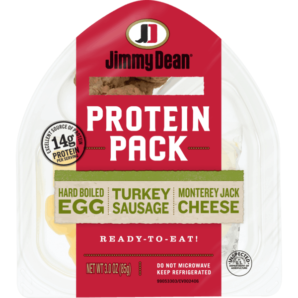 $0.75 for Jimmy Dean® Protein Pack. Offer available at multiple stores.