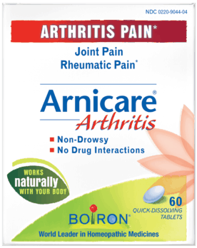 $2.00 for Arnicare® Arthritis. Offer available at CVS Pharmacy, Wegmans, Whole Foods Market, The Vitamin Shoppe, Sprouts Farmers Market.