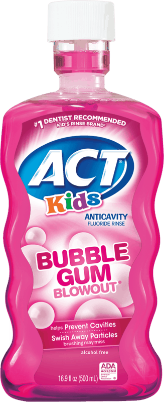 $1.00 for Act® Kids Mouthwash. Offer available at multiple stores.