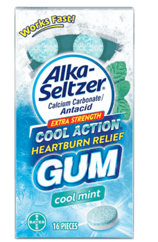 $1.00 for Alka-Seltzer Gum. Offer available at multiple stores.