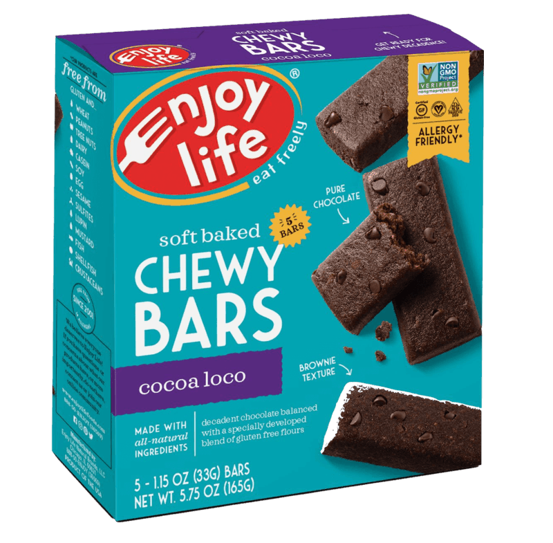 $1.00 for Enjoy Life® Soft-Baked Chewy Bars. Offer available at multiple stores.