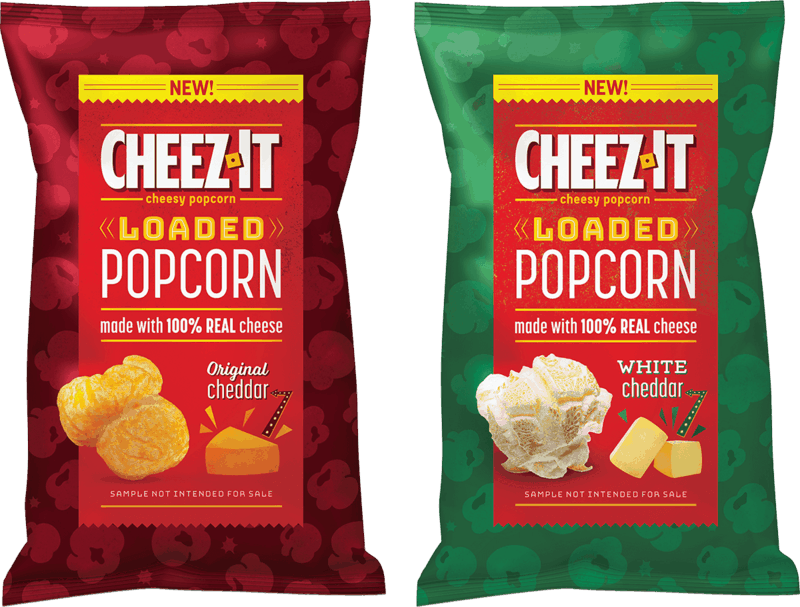 $0.50 for Cheez-It Loaded Popcorn. Offer available at multiple stores.