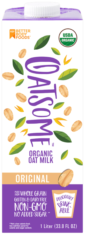 $0.50 for Oatsome Organic Oat Milk. Offer available at multiple stores.