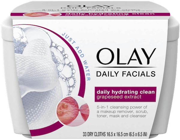 $2.00 for Olay Daily Facials. Offer available at multiple stores.