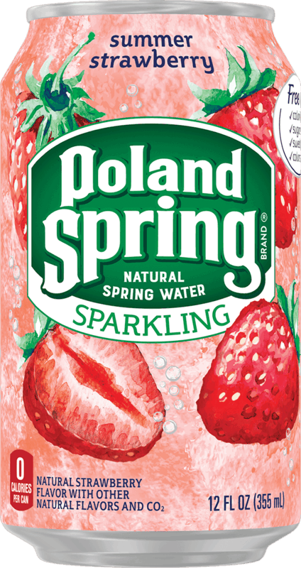 $1.00 for Poland Spring® Brand Sparkling Natural Spring Water. Offer available at Target.