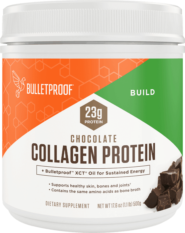 $4.00 for Bulletproof Collagen Protein Powder. Offer available at Walmart, Walmart Grocery.