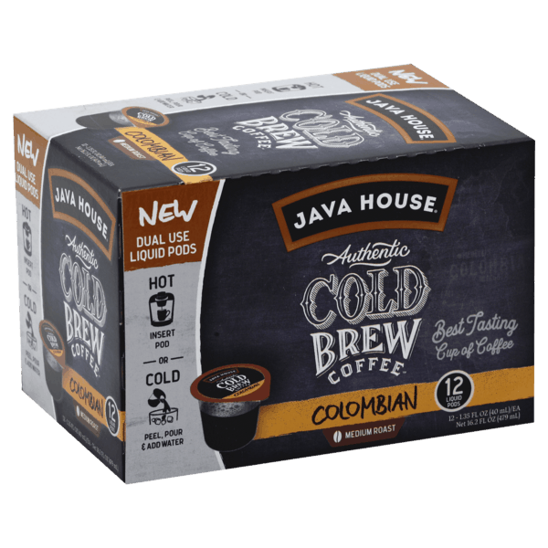 $4.00 for JAVA HOUSE® Cold Brew Coffee. Offer available at Target.