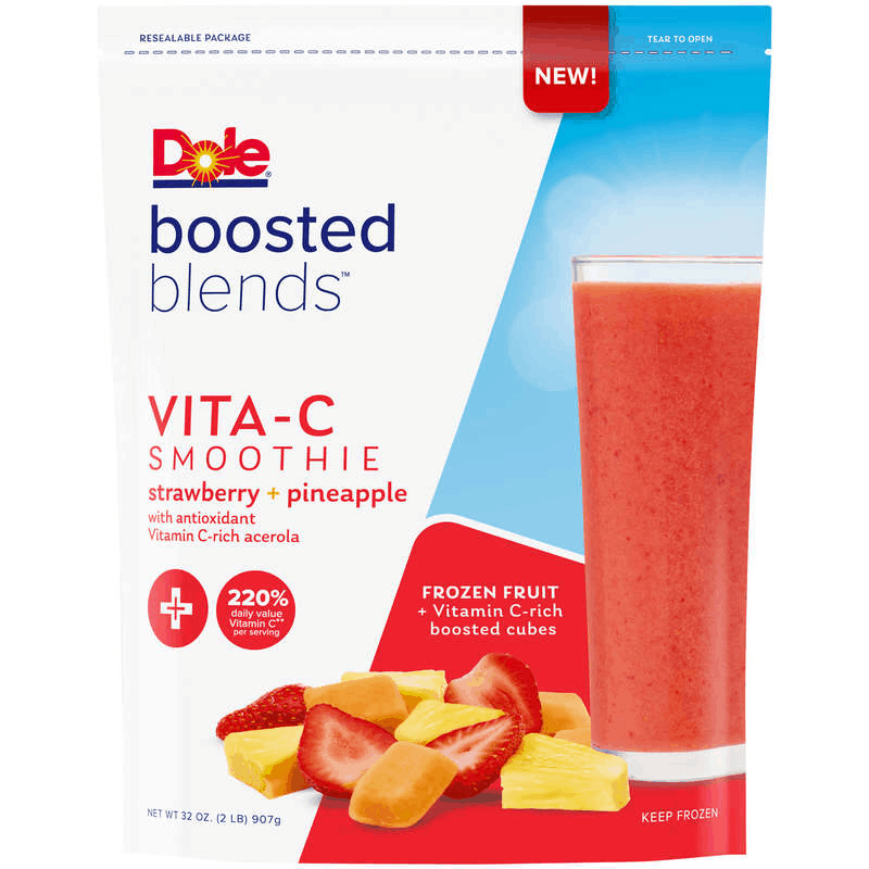 $3.00 for Dole Boosted Blends. Offer available at multiple stores.