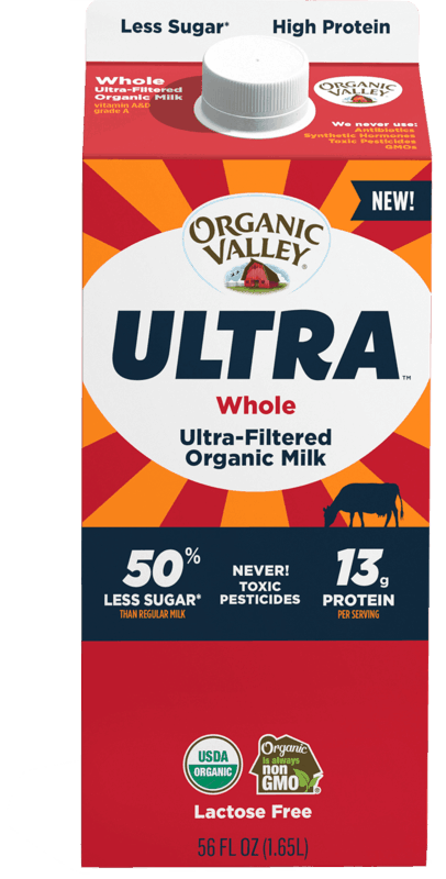 $1.50 for Organic Valley Ultra Milk. Offer available at Target.