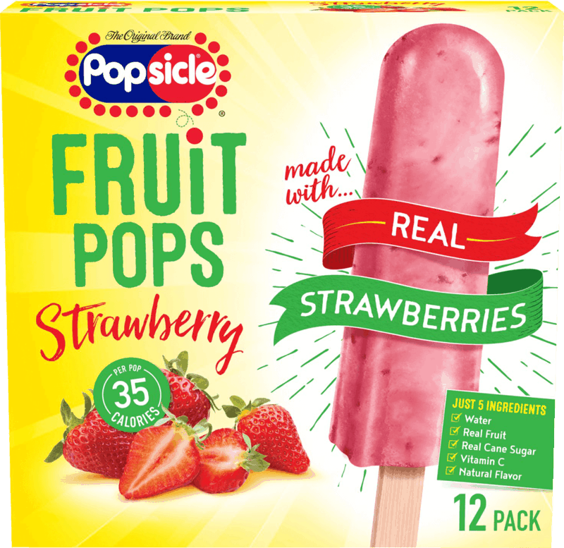 $1.00 for Popsicle® Fruit Pops. Offer available at multiple stores.