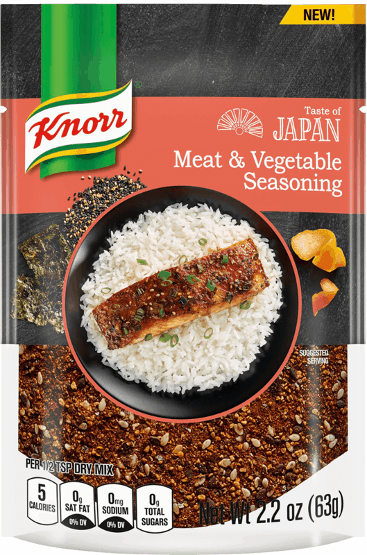 $0.75 for Knorr® Taste of Japan Meat & Vegetable Seasoning. Offer available at Walmart.