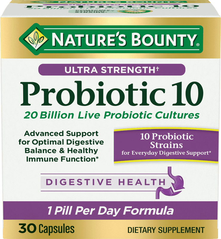 $4.00 for Nature's Bounty Ultra Strength Probiotic 10. Offer available at Target, Target Online.