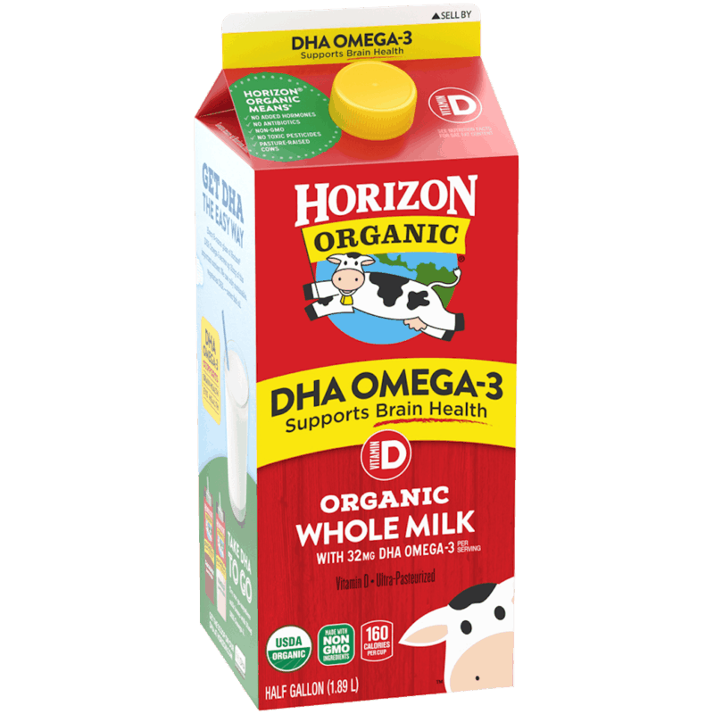 $1.00 for Horizon Organic® Milk. Offer available at multiple stores.