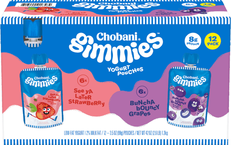 $2.00 for Chobani® Gimmies™ Yogurt Pouches. Offer available at Sam&#39;s Club.