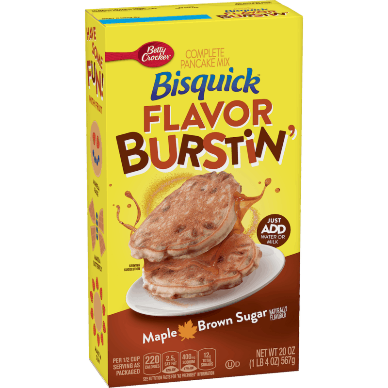 $1.00 for Bisquick Flavor Burstin' Maple Brown Sugar Pancake Mix. Offer ...