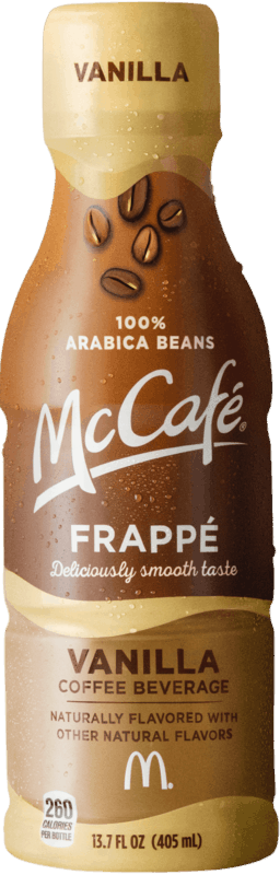 $1.25 for McCafe® Frappé. Offer available at Walmart.