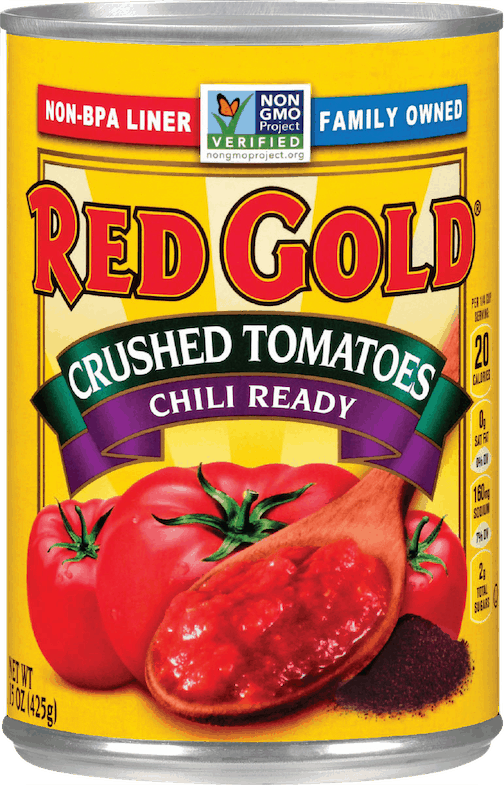 0.50 for Red Gold Chili Ready Tomatoes. Offer available at multiple