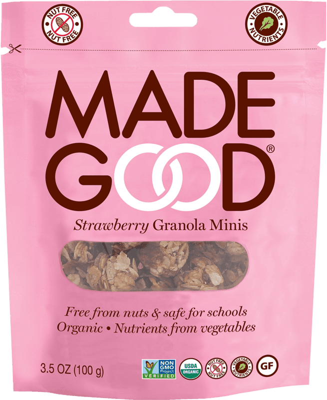 $1.00 for MadeGood® Granola Minis Pouches. Offer available at CVS Pharmacy.