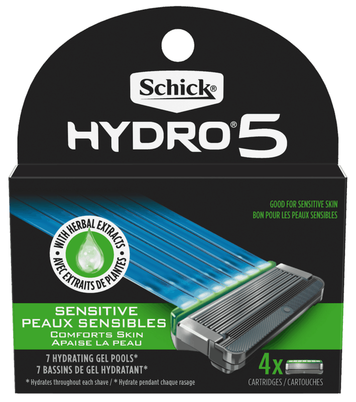 $4.00 for Schick Men's Hydro 5 Sense Razor Refills. Offer available at Walmart.