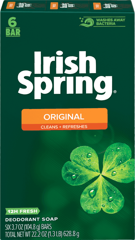 $1.50 for Irish Spring Bar Soap. Offer available at Target, Target Online.