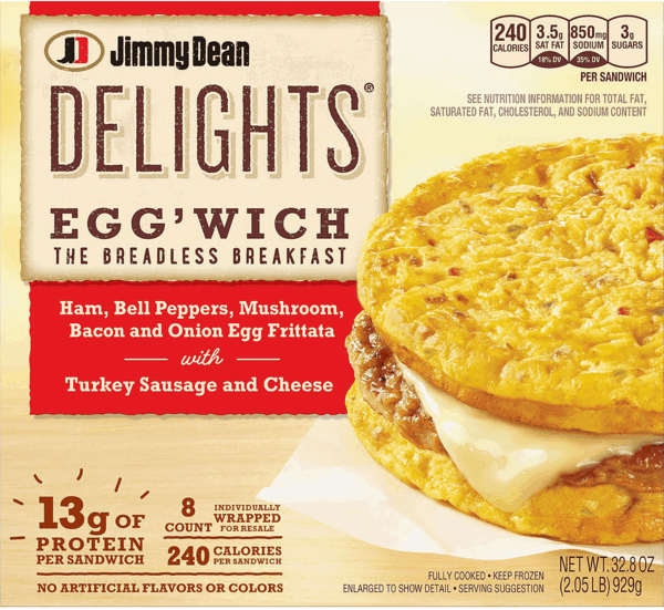 $2.00 for Jimmy Dean Delights® Egg'Wich. Offer available at Sam&#39;s Club.