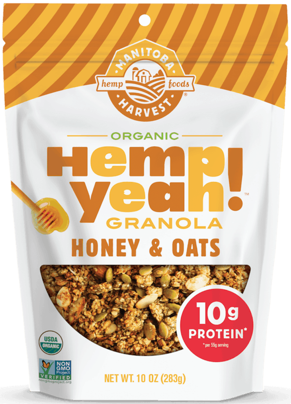 $1.50 for Manitoba Harvest® Hemp Yeah!™ Organic Granola. Offer available at multiple stores.