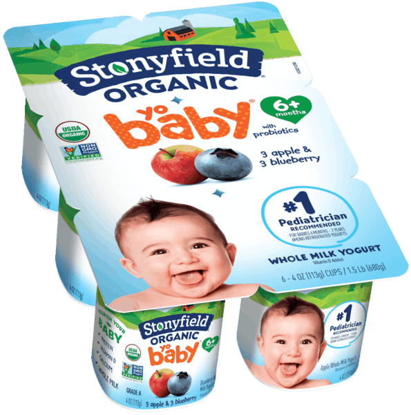 $0.75 for Stonyfield YoBaby Yogurt Multi-Packs. Offer available at multiple stores.