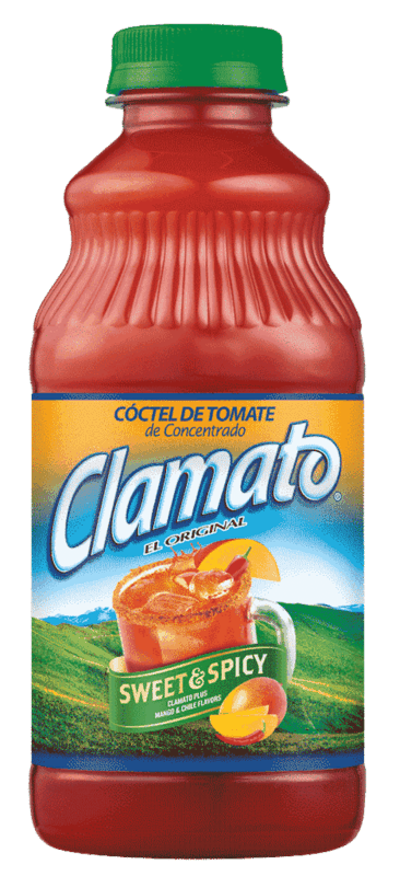 $0.75 for Clamato® Sweet & Spicy. Offer available at multiple stores.