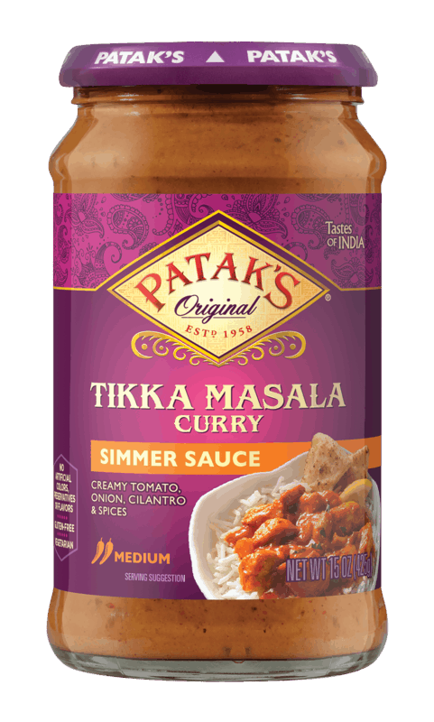 $0.55 for Patak’s® Indian Simmer Sauces & Chutney. Offer available at Walmart.