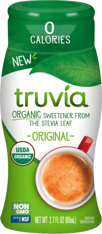 $1.50 for Truvia Calorie-Free Organic Liquid Stevia Sweetener. Offer available at multiple stores.