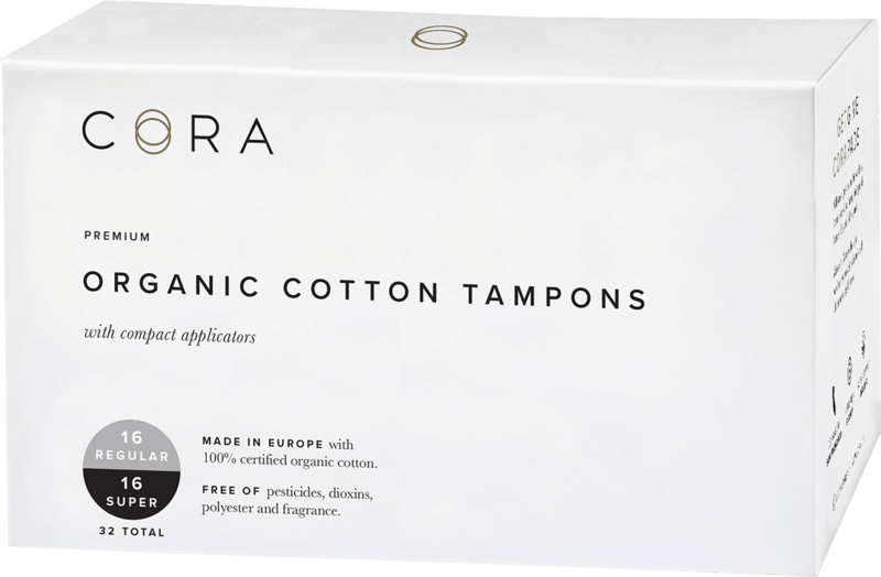 $0.50 for Cora&reg; Organic Cotton Tampons. Offer available at Target.