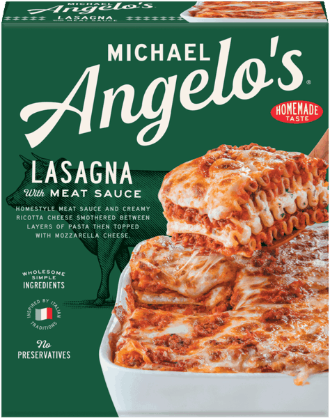 $1.00 for Michael Angelo’s® Family Size Frozen Entrees. Offer available at multiple stores.